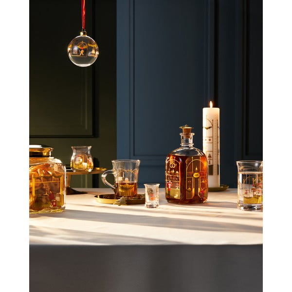 Skleněné svícny s vánočním motivem v sadě 2 ks Holmegaard Christmas – Holmegaard-image-2