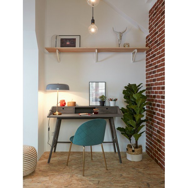 Béžovo-bílý puf Kave Home Samy-image-4