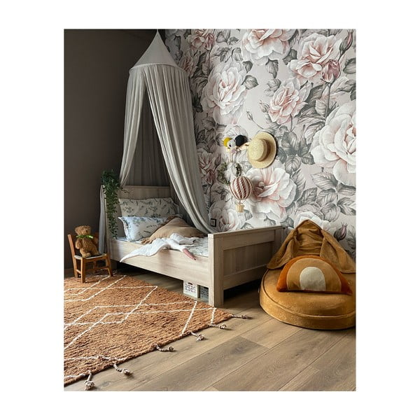 Hnědý ručně vyrobený koberec z bavlny Nattiot Lassa, 100 x 150 cm-image-3