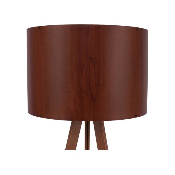 Stojací lampa v dřevěném dekoru Aida-image-2