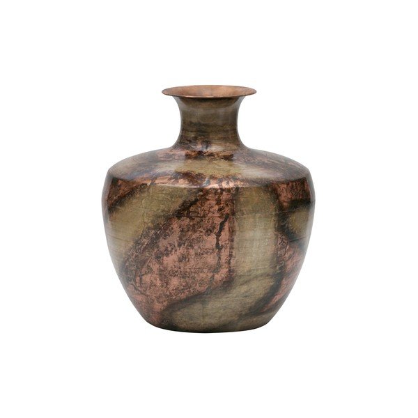 Dekorativní váza z recyklovaného kovu BePureHome, ø 30 cm-image-1