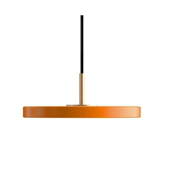 Oranžové LED závěsné svítidlo s kovovým stínidlem ø 15 cm Asteria Micro – UMAGE-image-4