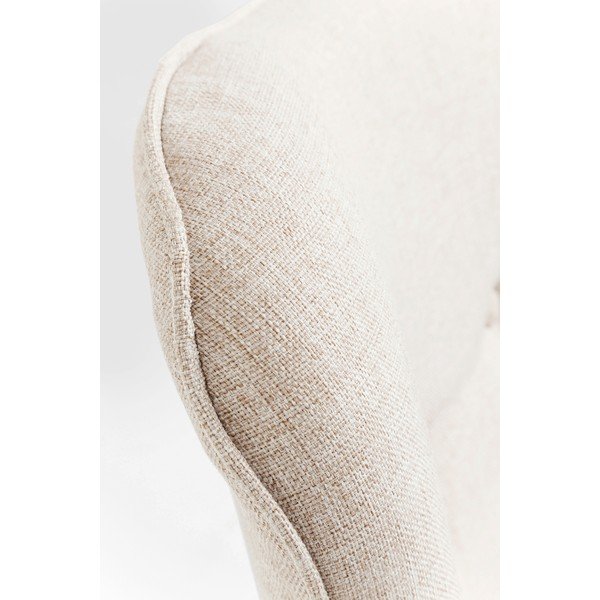 Bílé křeslo Kare Design Vicky Ecru-image-3