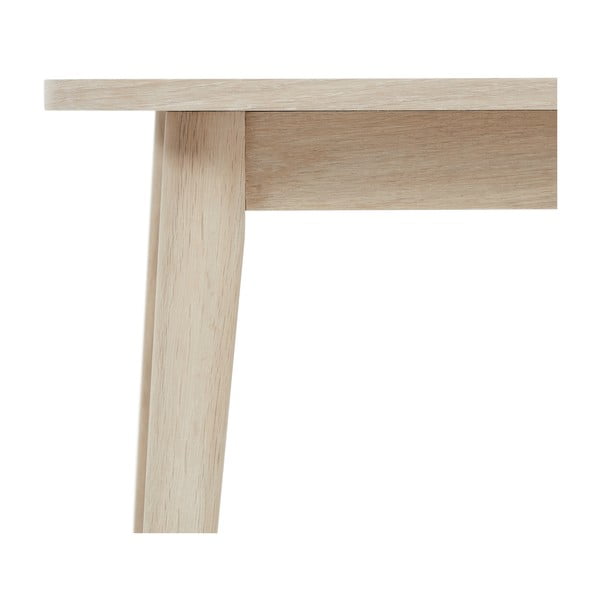 Konferenční stolek s deskou v dubovém dekoru v přírodní barvě 70x125 cm Nyborg – Furnhouse-image-4
