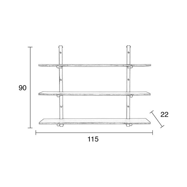 Nástěnná police Zuiver Bundy-image-3