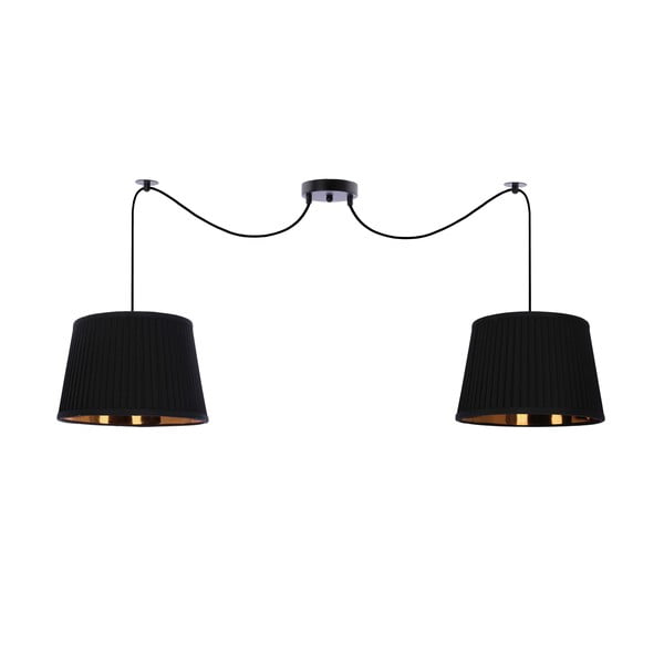 Černé závěsné svítidlo 100x20 cm Gillo – Candellux Lighting-image-1