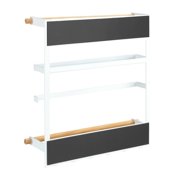 Bílý nástěnný kuchyňský organizér Wenko Magna-image-2