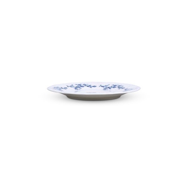 Bílý/modrý porcelánový podšálek ø 16,5 cm Retro – BonBistro-image-2