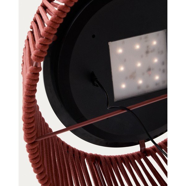 LED stolní /přenosné solární venkovní svítidlo ø 33 cm Aldet – Kave Home-image-3