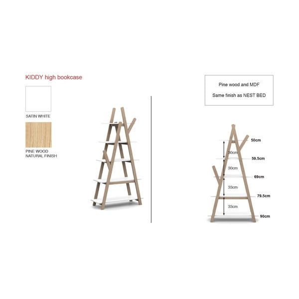 Dětská knihovna Vipack Kiddy-image-2