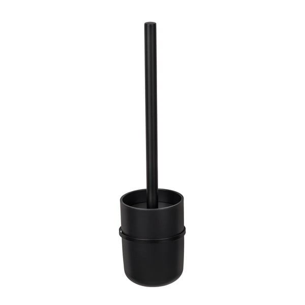 Černá samodržící plastová WC štětka Carpino - Wenko-image-4