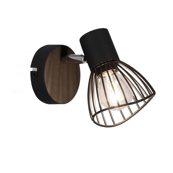 Černé nástěnné svítidlo Fly – Candellux Lighting