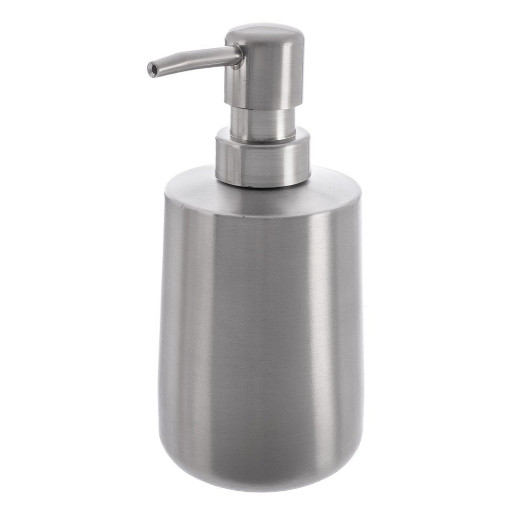 Dávkovač mýdla z nerezové oceli v matně stříbrné barvě 450 ml – Orion