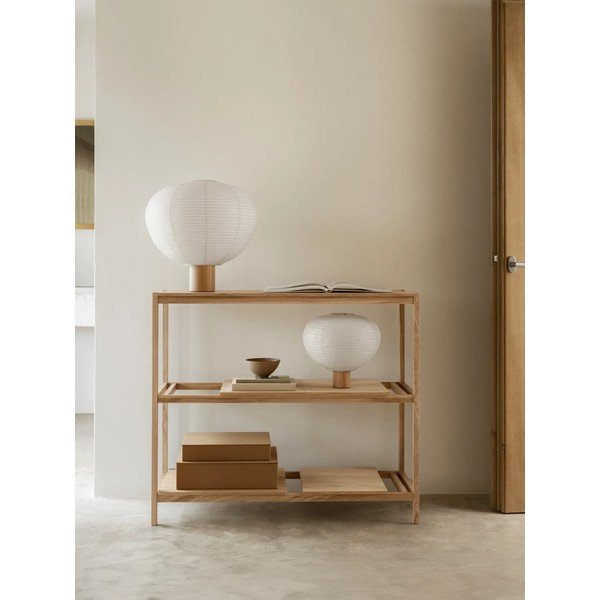 Regál v dekoru dubu v přírodní barvě 105x92x40 cm Sukoya – Blomus-image-1