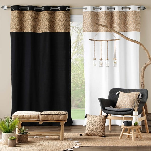 Bílý závěs 140x240 cm Kalinda – douceur d'intérieur-image-2