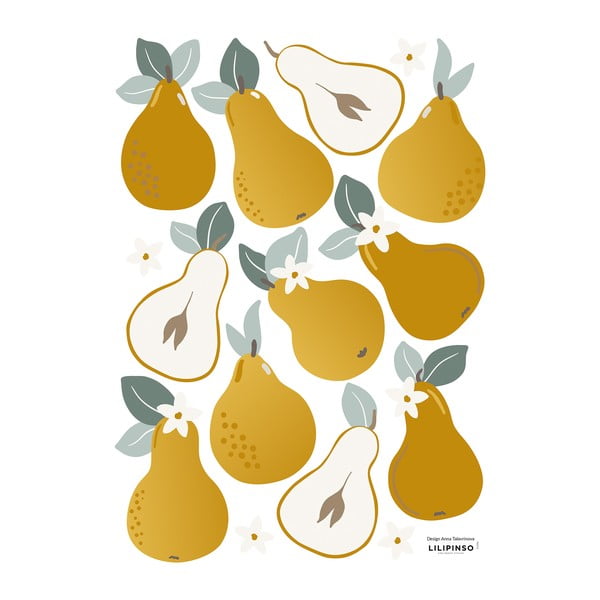 Dětské samolepky v sadě 11 ks 30x42 cm Pears – Lilipinso