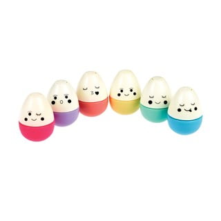 Sada 6 fixek ve tvaru vajíček Rex London Emoji Egg