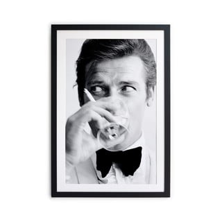 Plakát v rámu 30x40 cm James Bond - Little Nice Things