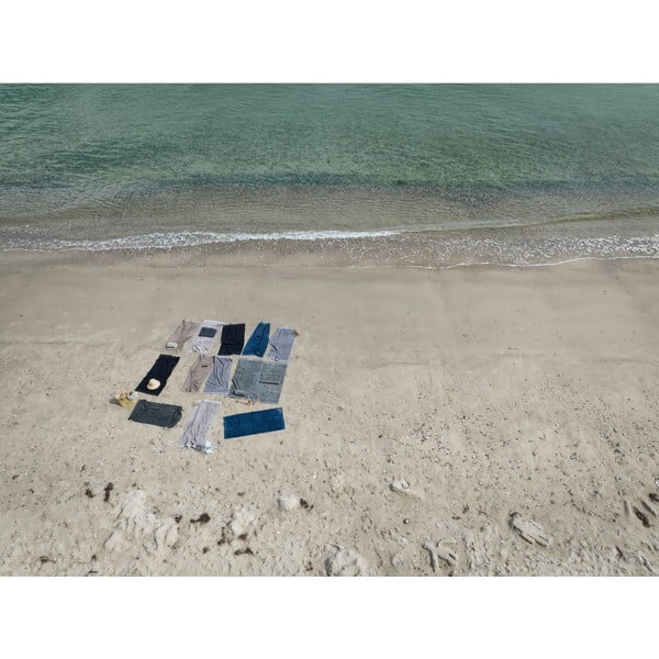 Šedá bavlněná osuška 140x70 cm Classic - Zone-image-2