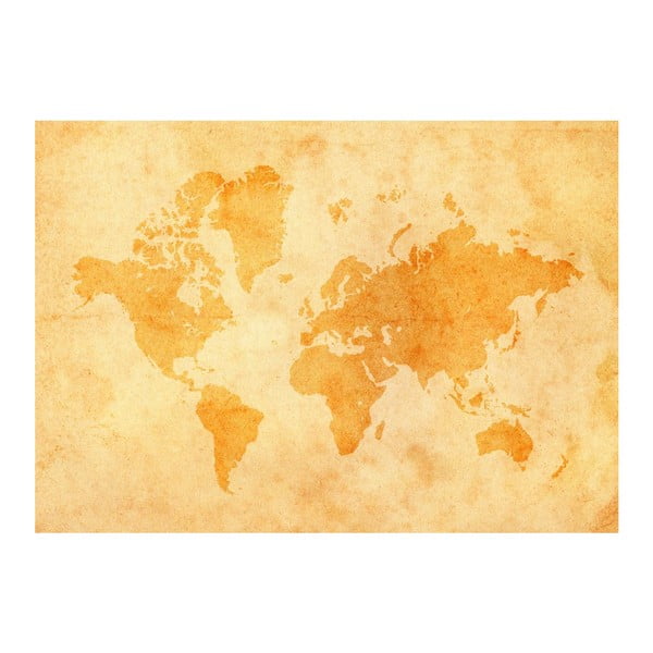 Tapeta Vintage World Map, 400x280 cm