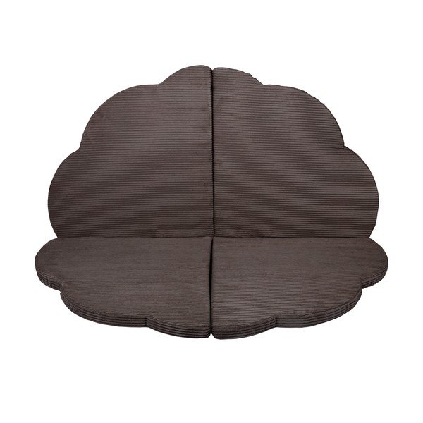 Hnědá dětská hrací podložka 160x160 cm – Meowbaby