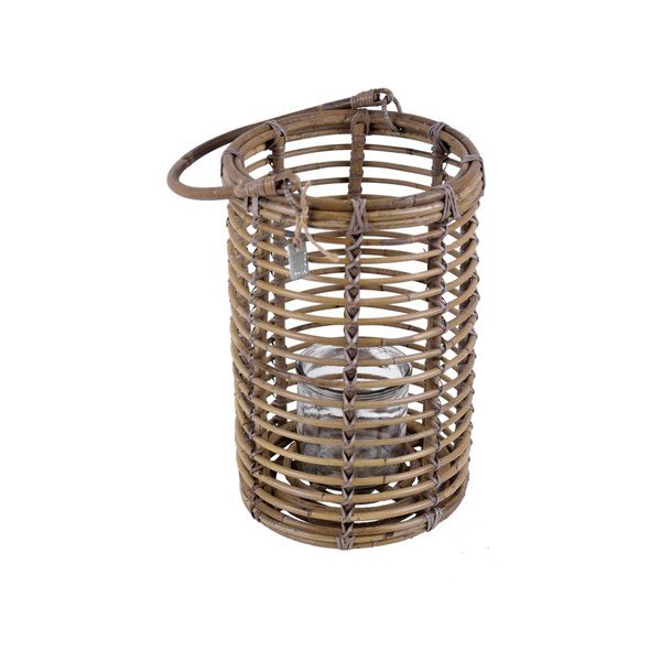 Ratanová lucerna Esschert Design Nature, výška 39 cm