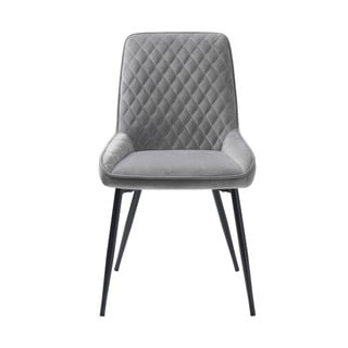 Šedá jídelní židle Milton – Unique Furniture