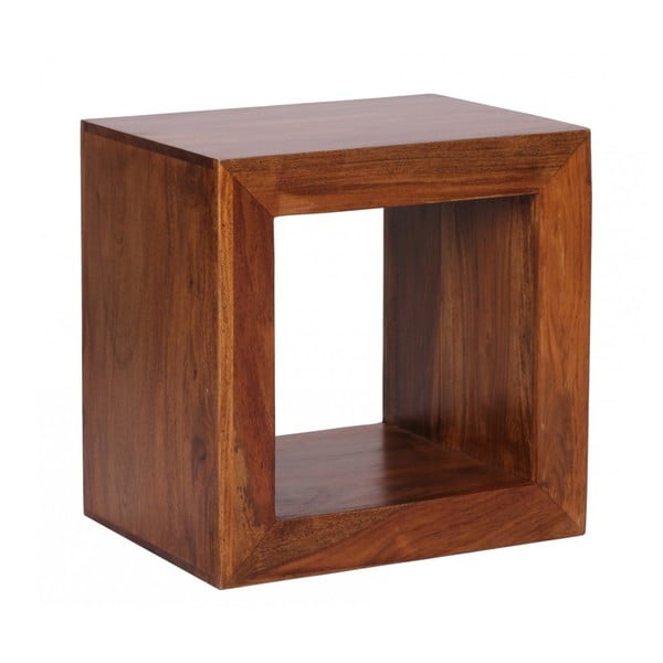 Odkládací stolek z masivního palisandrového dřeva Skyport Felicia