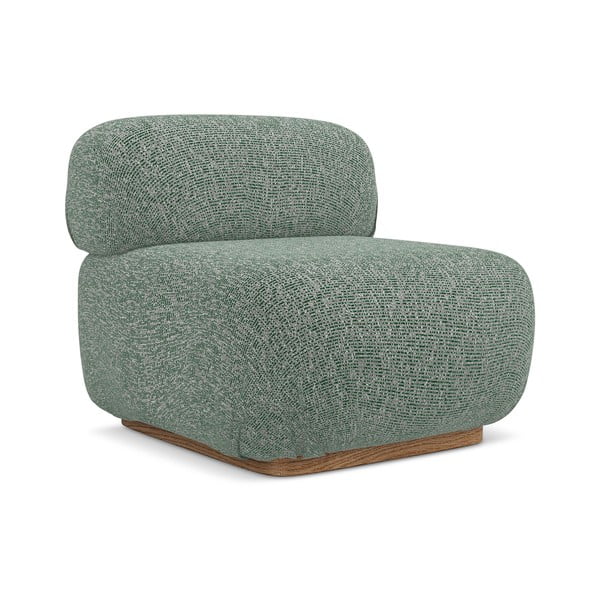 Světle zelený modul pohovky (středový díl) Ailani – Makamii-image-1