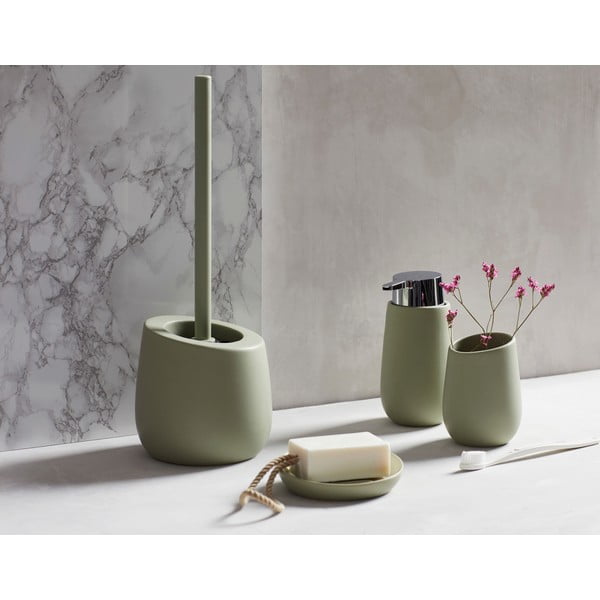 Keramický toaletní kartáč Wenko Badi Lime-image-1