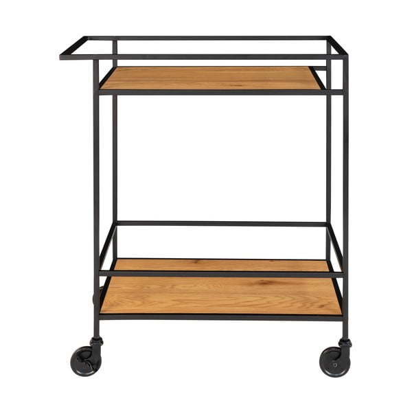 Barový vozík s deskami v dubovém dekoru House Nordic Vita-image-3