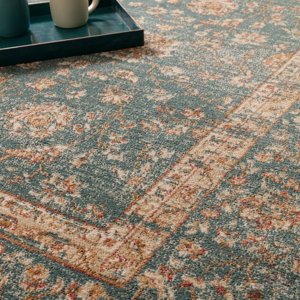 Koberec v petrolejové barvě 120x160 cm Raja – Asiatic Carpets-image-4
