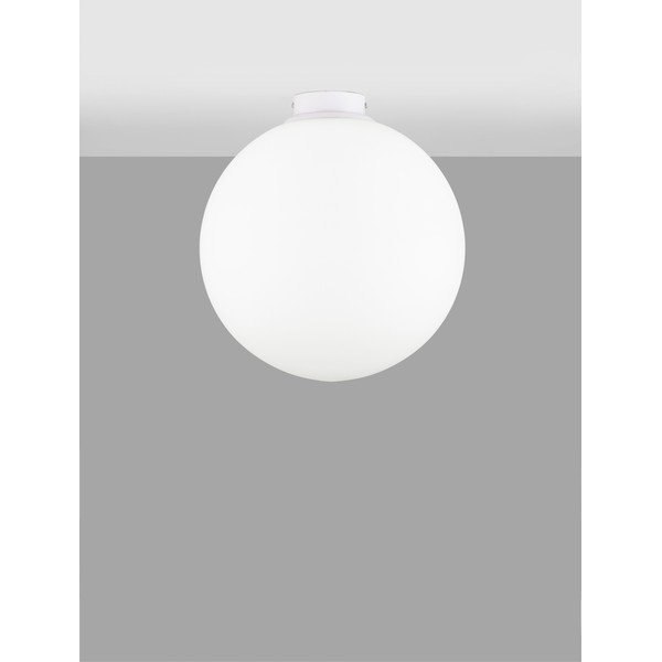 Bílé skleněné stropní svítidlo Nevoso – Nova Luce-image-2