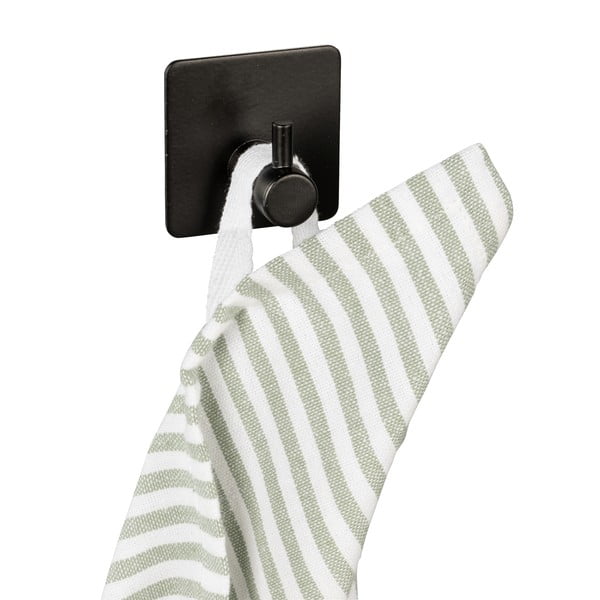 Černé samodržící háčky v sadě 2 ks z nerezové oceli Black Outdoor Kitchen Ureo – Wenko-image-1