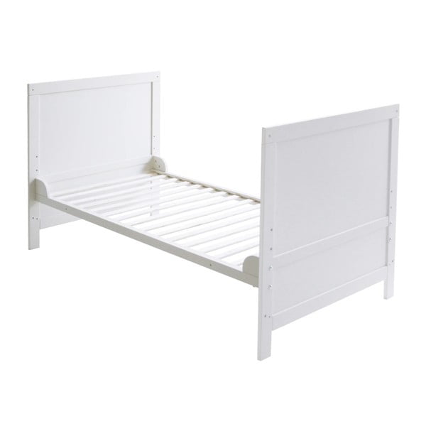 Bílá postýlka s nebesy 70x140 cm – Roba-image-3