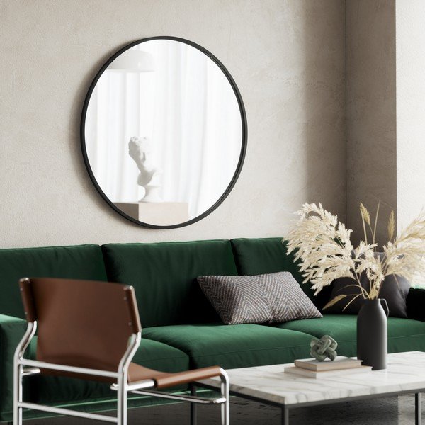 Nástěnné zrcadlo ø 94 cm Hub – Umbra-image-3