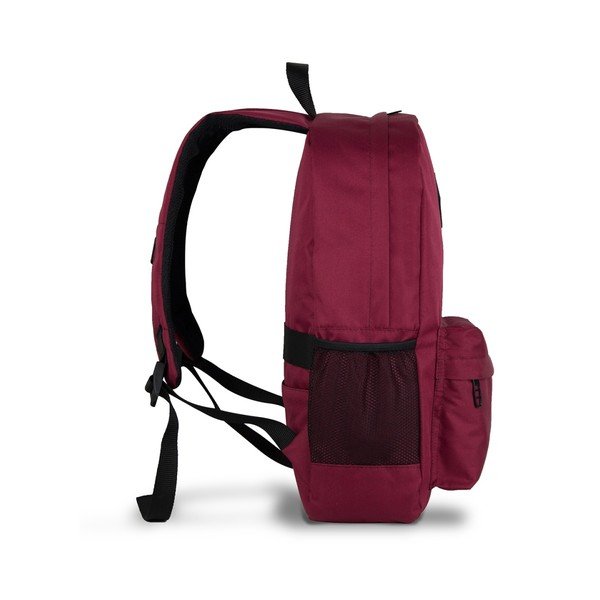 Tmavě vínový batoh s USB portem My Valice SPECTA Smart Bag-image-3