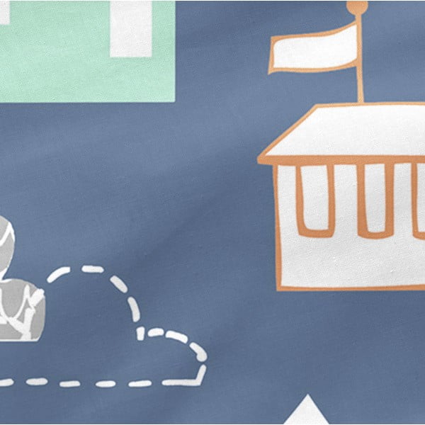 Dětský bavlněný povlak na polštář Moshi Moshi Holidays, 50 x 75 cm-image-1