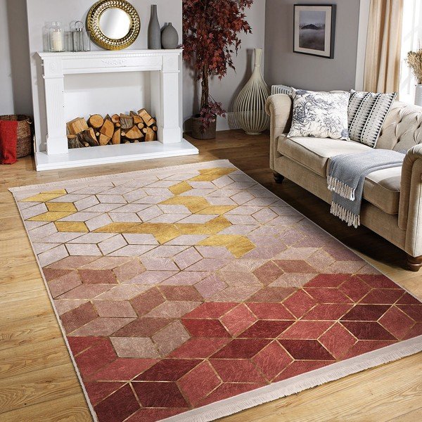 Růžový koberec 80x150 cm – Mila Home-image-1