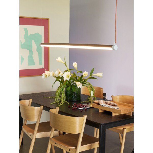 Šedé LED stmívatelné závěsné svítidlo Interplay – Hübsch-image-1