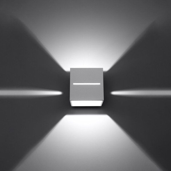 Bílé nástěnné svítidlo Lorum – Sollux-image-3
