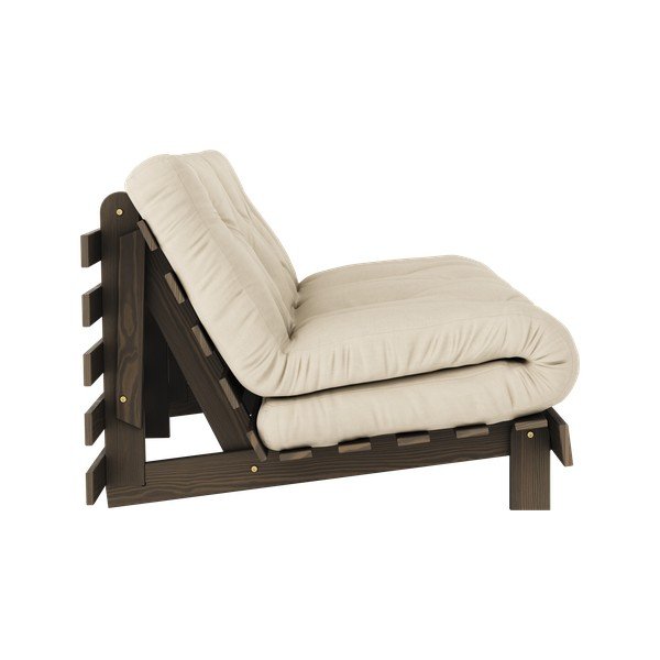 Béžovokrémová rozkládací pohovka 160 cm Roots – Karup Design-image-4