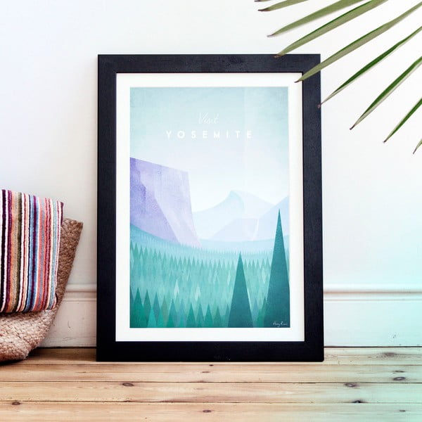 Plakát Travelposter Yosemite, 30 x 40 cm-image-1