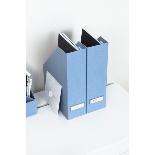 Kartonové organizéry na dokumenty v sadě 2 ks Viola – Bigso Box of Sweden-image-1