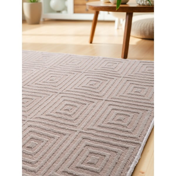 Béžový běhoun 80x240 cm Perles Tourmaline – Elle Decoration-image-3