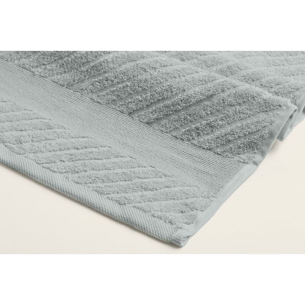 Světle modré bavlněné ručníky a osušky v sadě 2 ks - Foutastic-image-2