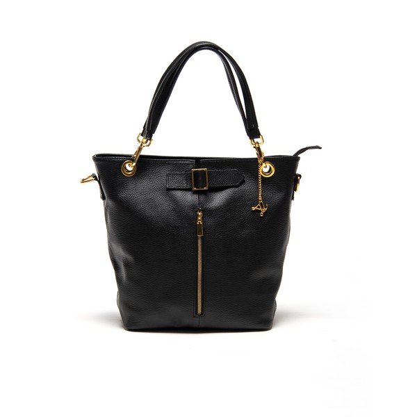 Kabelka Zipper Nero