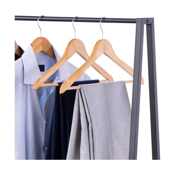 Dřevěná ramínka v sadě 50 ks Storn – Homede-image-2