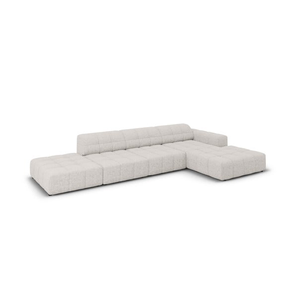 Světle šedá rohová pohovka (pravý roh) Chicago – Cosmopolitan Design-image-3