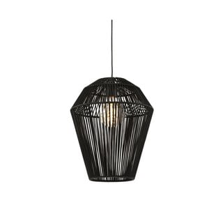 Černé stropní svítidlo ø 30 cm Deya – Light & Living